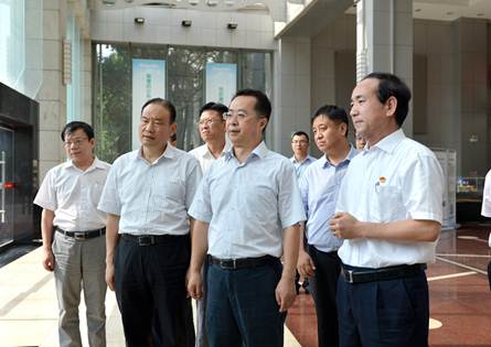 陕西省副省长陆治原：NG28发展走在行业前列 具备旗号与标杆意思