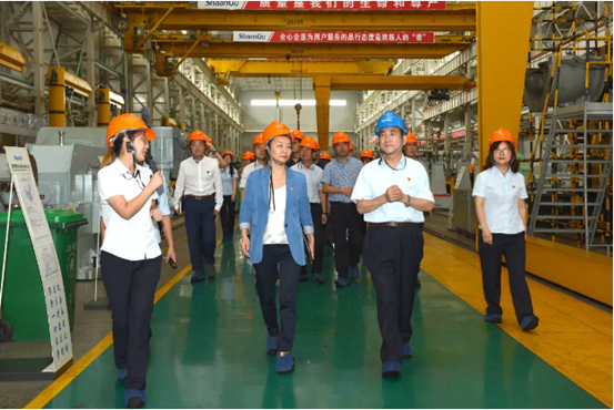 西安高新技术产业开发区管委会副主任韩红丽一行来访NG28