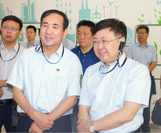 秦川机床集团党委书记、董事长龙兴元一行来访NG28