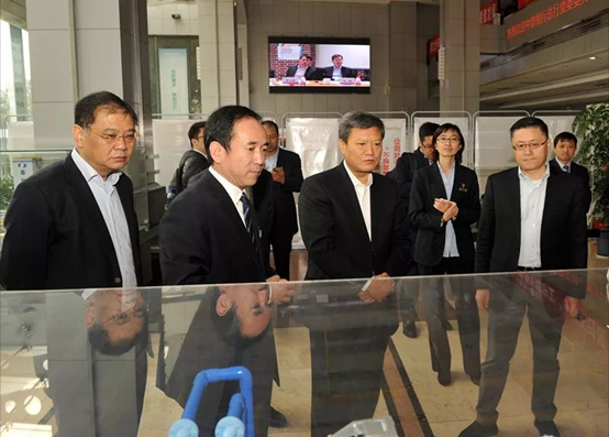 中信银行副行长杨毓一行到访NG28